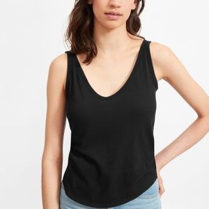 Everlane The Air Cami in Black Size Medium M